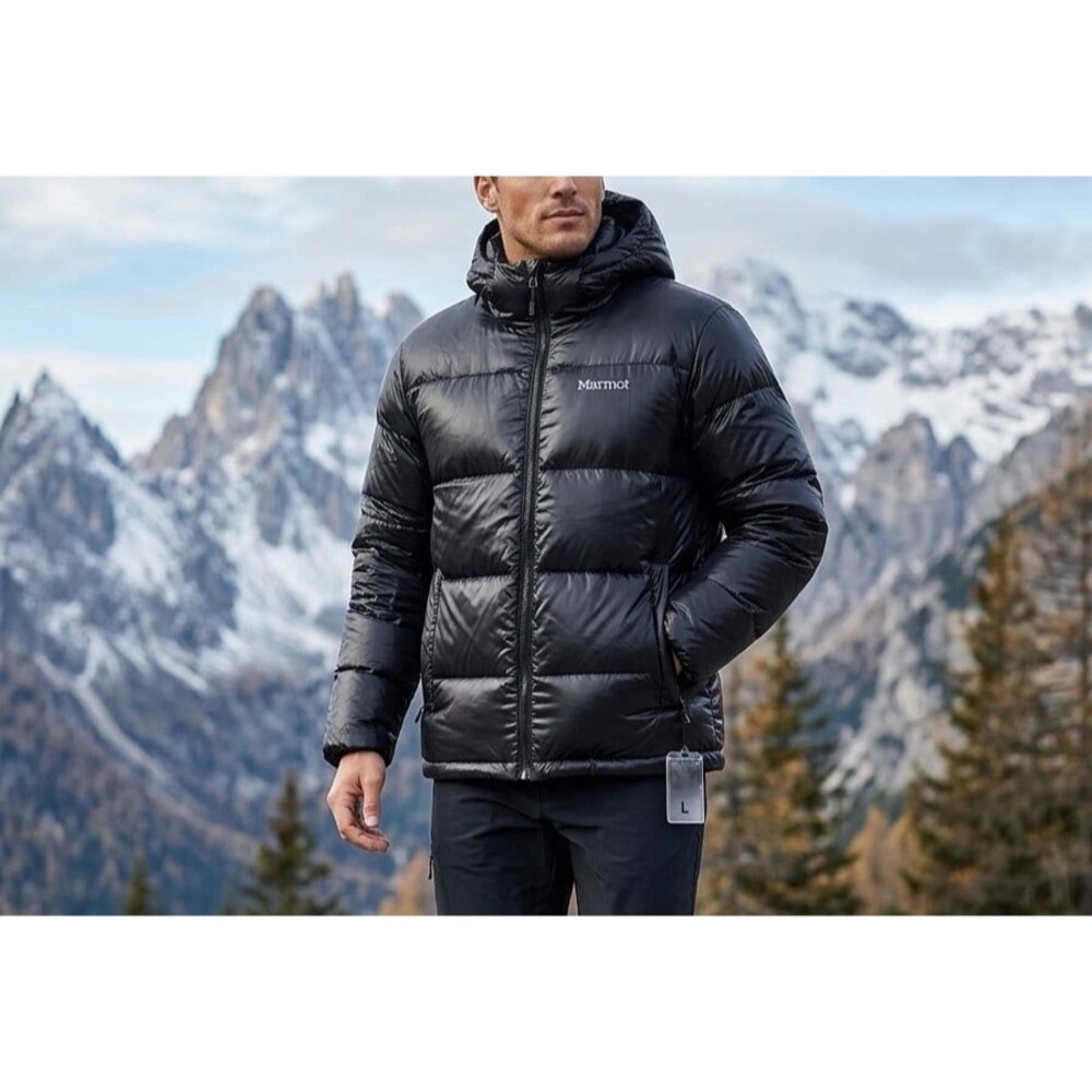 marmot men's Puffer Jacket L